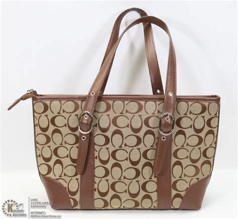 ebay coach bags fake|knockoff coach purses with wallets.